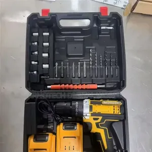 26pc Hand Drill Screw Set (With 2 Rechargeable Batteries)