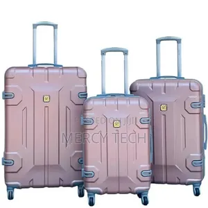 3-in-1 Fibre Suitcase Set (Size 2, Multiple Colours)