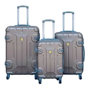3-in-1 Fibre Suitcase Set (Size 2, Multiple Colours)
