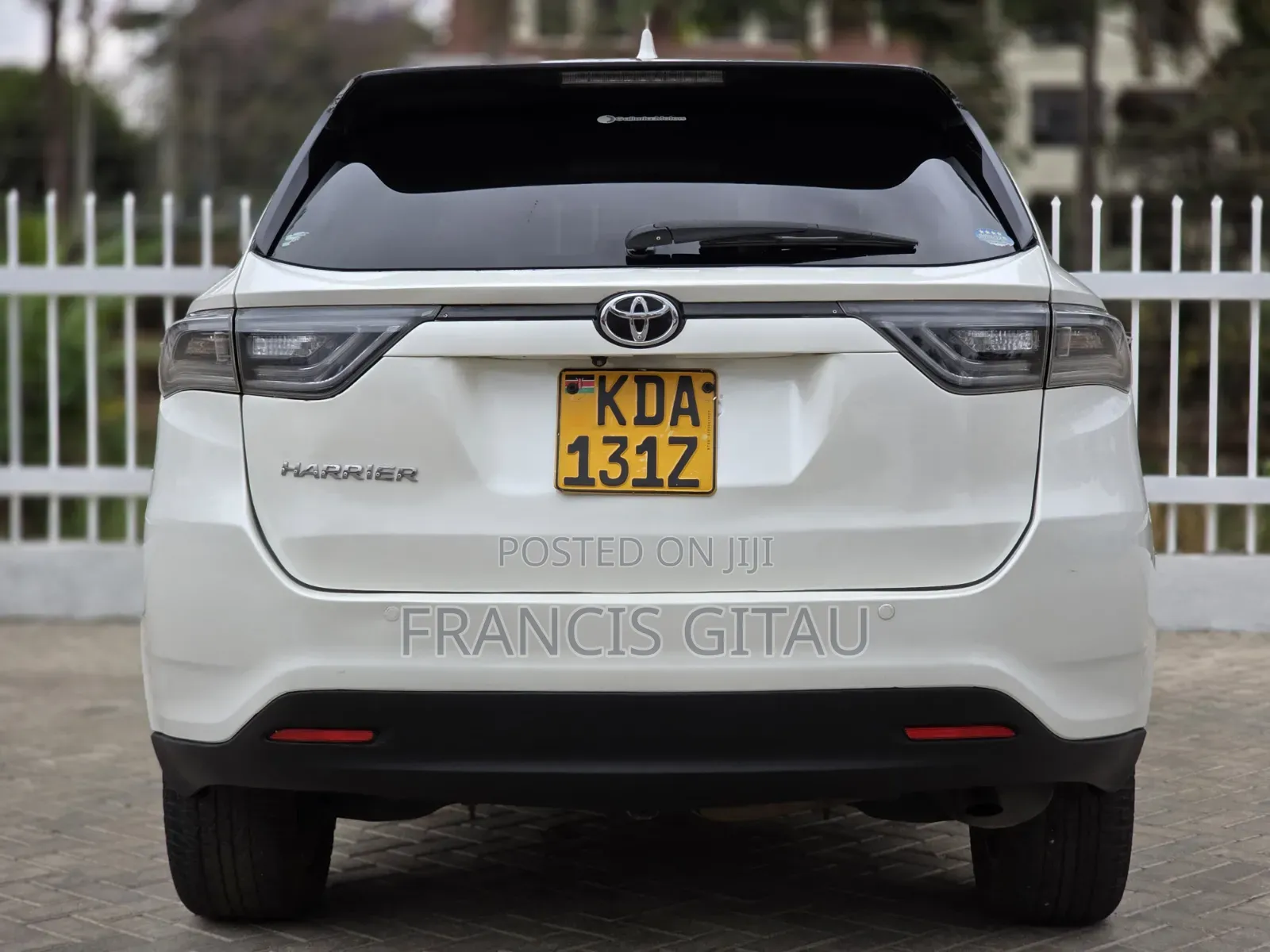 Toyota Harrier 2014 White