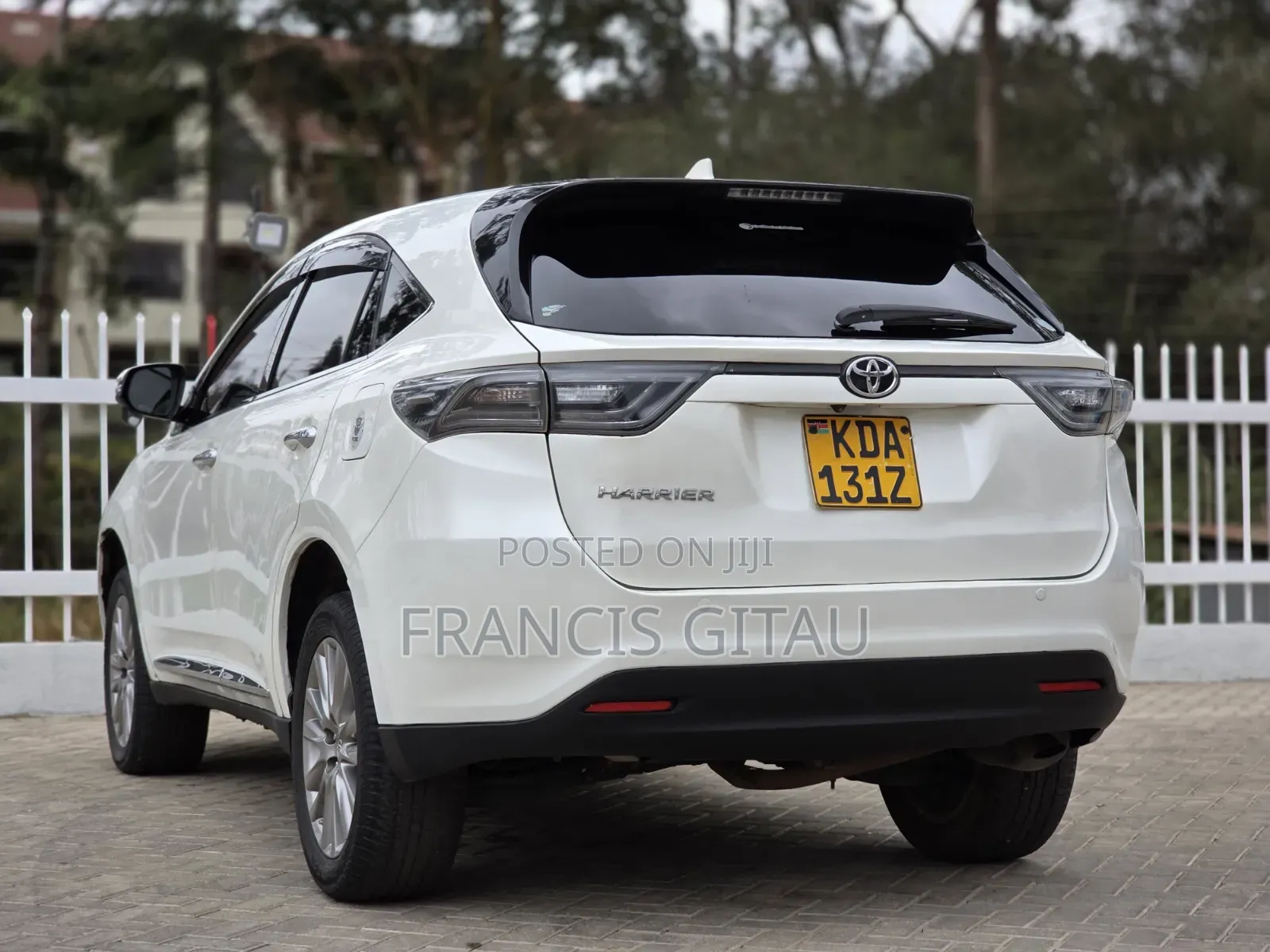 Toyota Harrier 2014 White