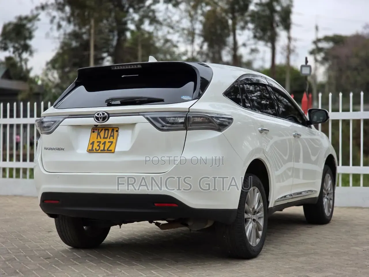 Toyota Harrier 2014 White