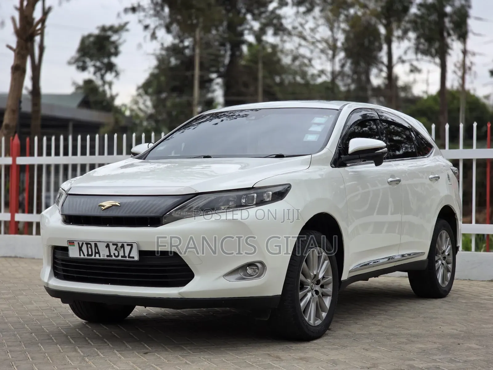 Toyota Harrier 2014 White