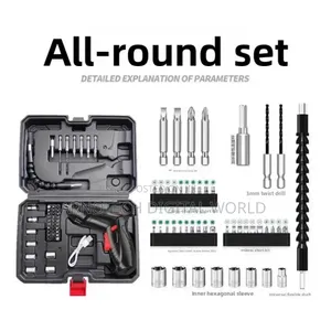 Rechargeable 47pc Screw Set