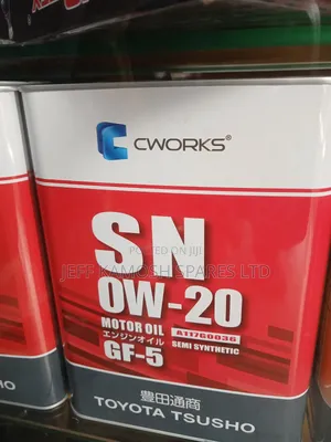 Motor Oil Toyota Tsusho 4ltr Available