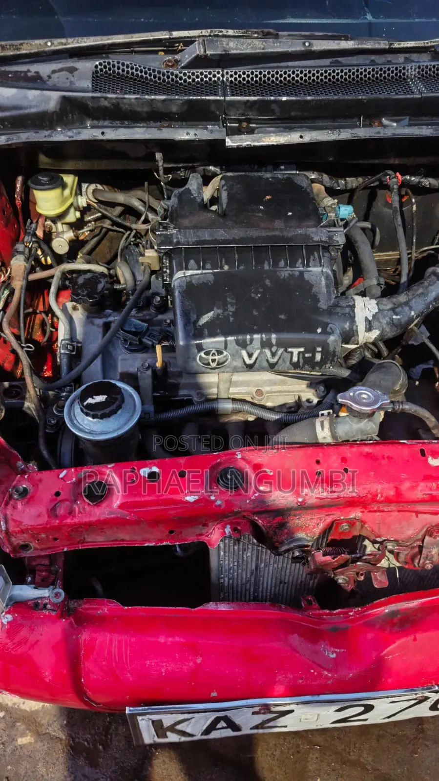 Toyota Vitz 1999 Red