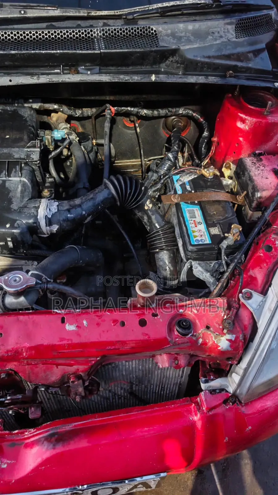 Toyota Vitz 1999 Red