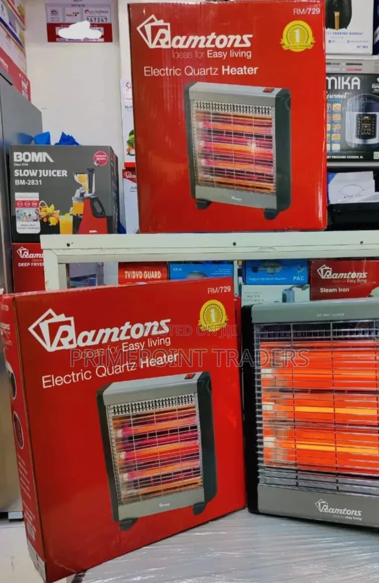 Keep Warm With the 3-Bar Quartz Heater – Rm/729 