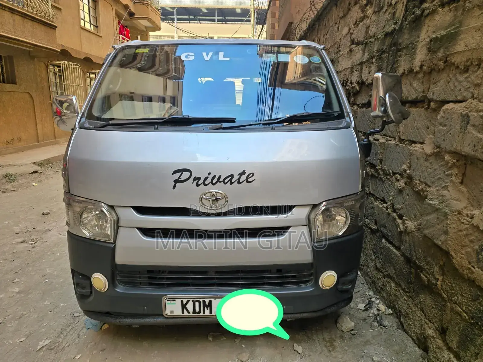 Toyota HiAce 2016 Silver
