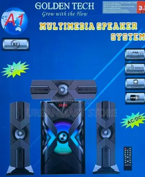 Golden Tech GT-9100BT 3.1CH Multimedia Speaker