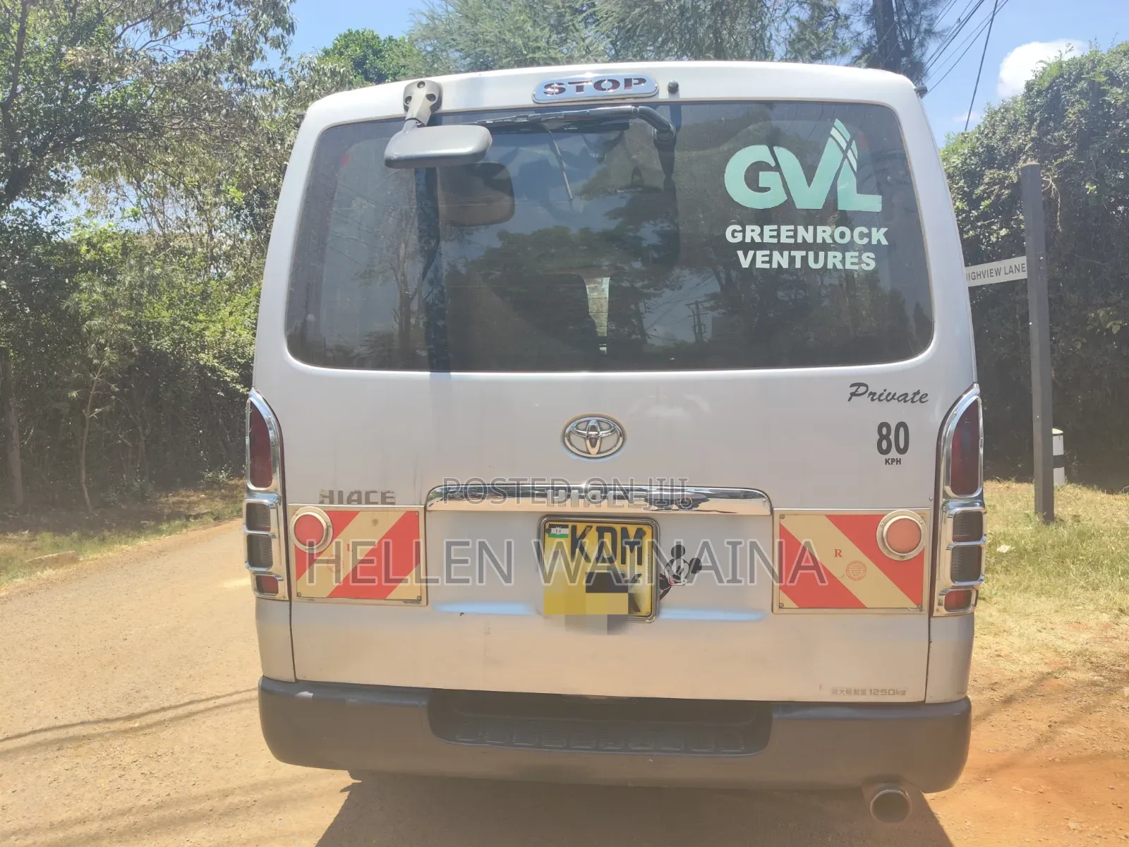 Toyota HiAce 2016 Silver