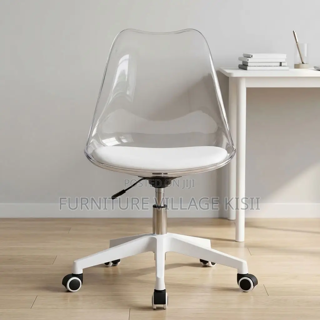 Swivel Acrylic Padded Chair