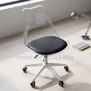 Swivel Acrylic Padded Chair