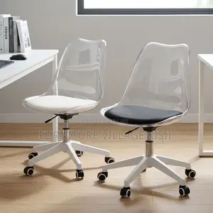Swivel Acrylic Padded Chair