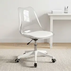 Swivel Acrylic Padded Chair