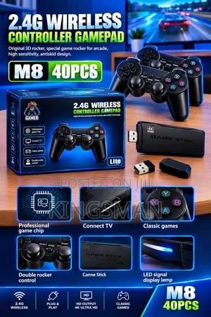 M8 Retro Game Stick Console