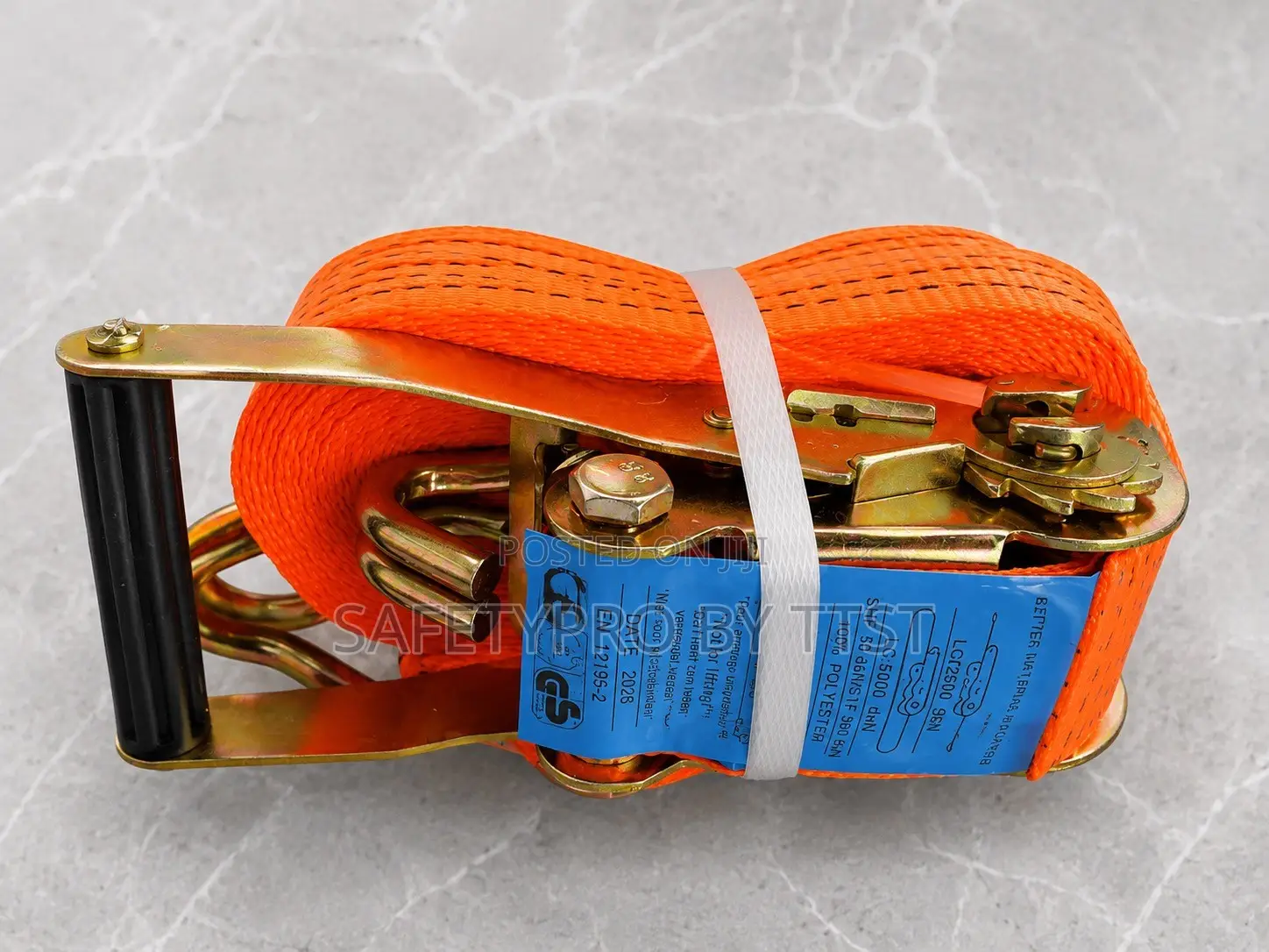 Orange Cargo Lashing Belt