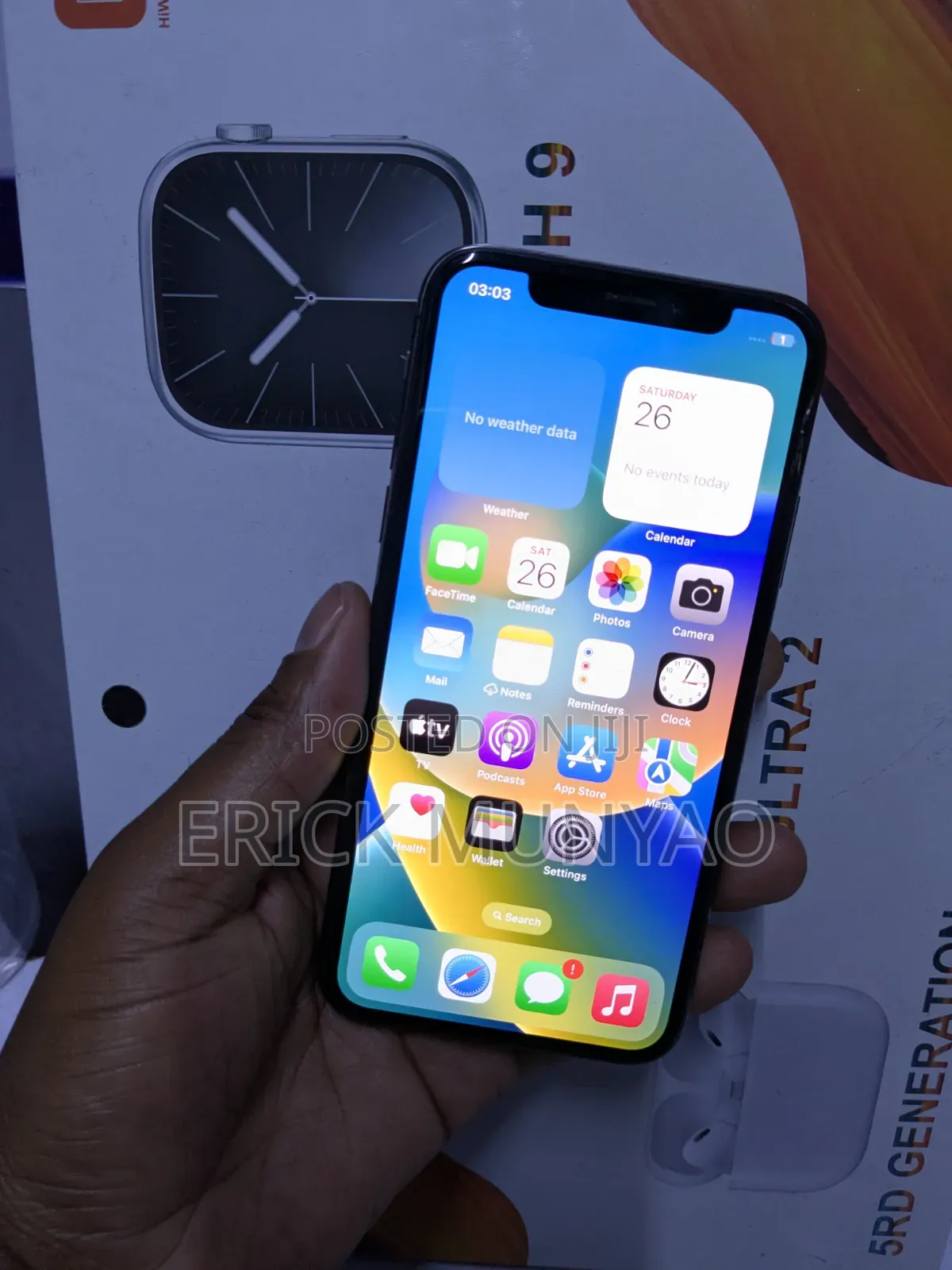 Apple iPhone X 256 GB Gray