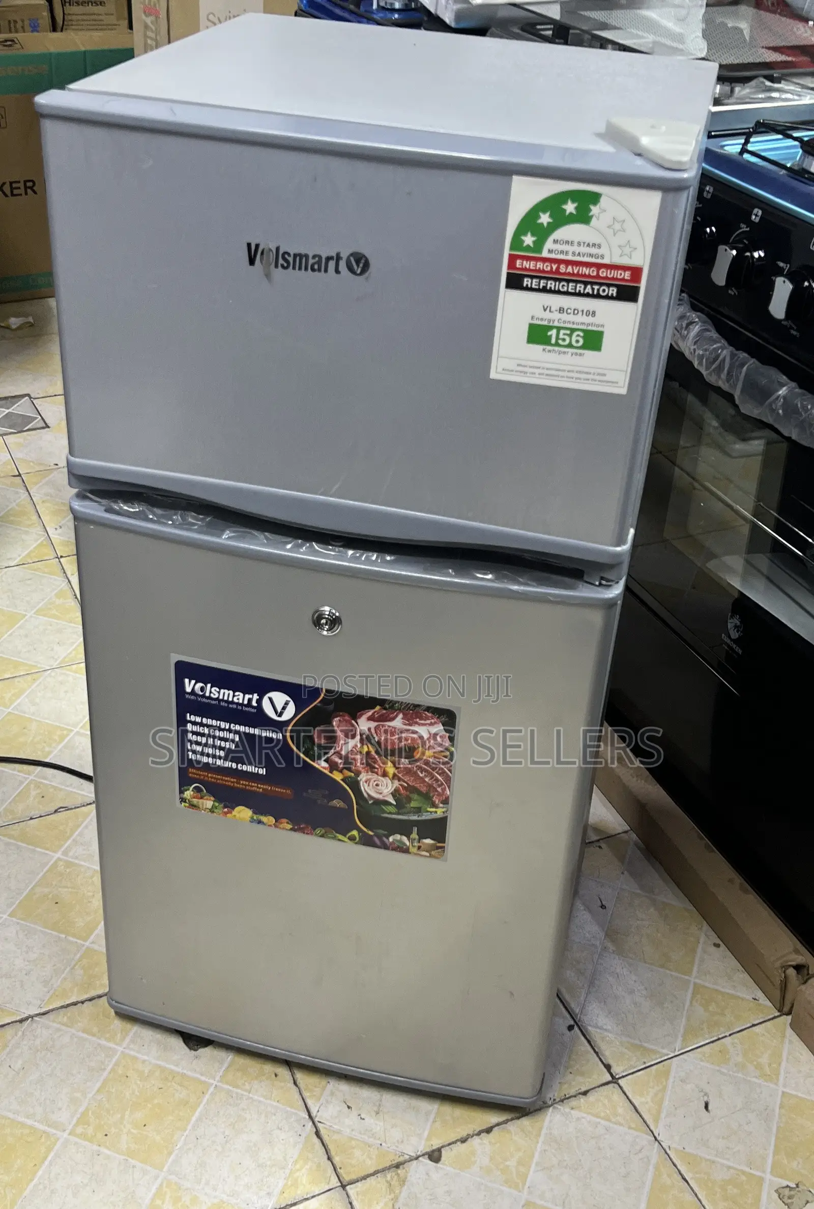 Volsmart 108L Compact Efficient Fridge
