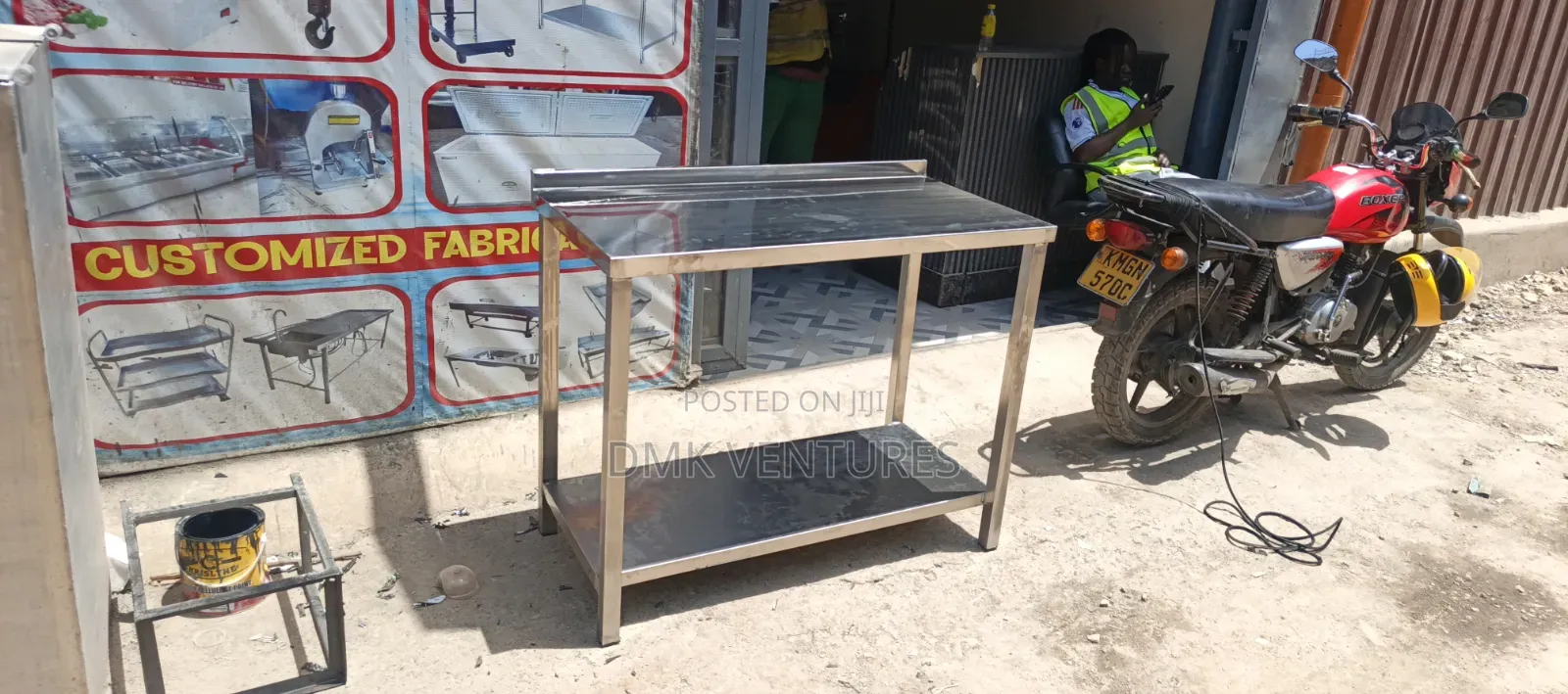 Top Rated DMK Stainless 4x2ft Working Table Top
