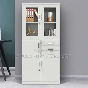 2-Door Cabinet With Safe