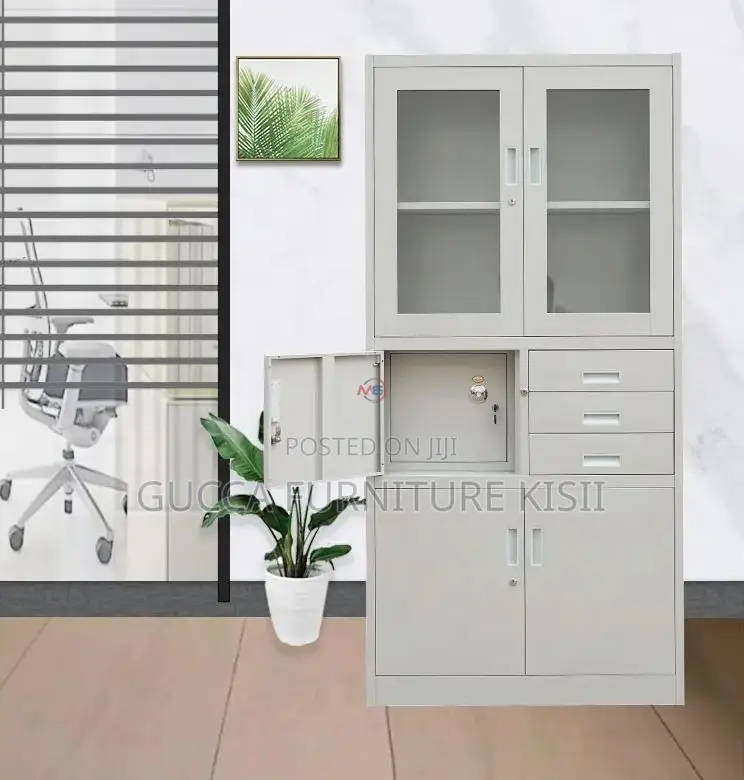 2-Door Cabinet With Safe