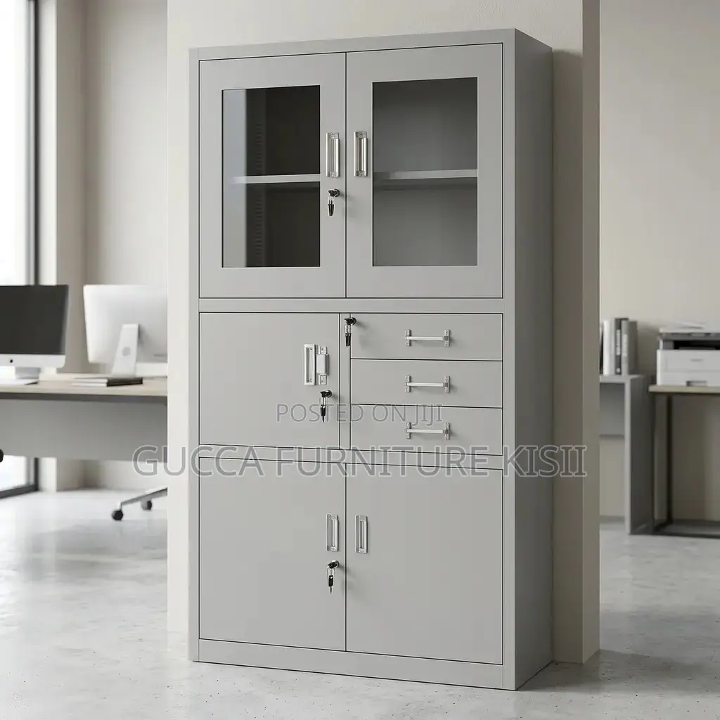 2-Door Cabinet With Safe