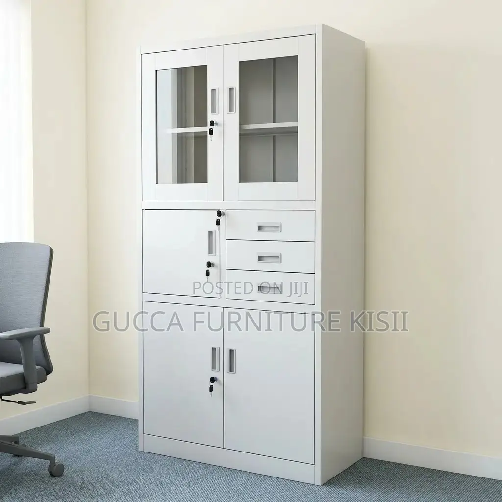 2-Door Cabinet With Safe