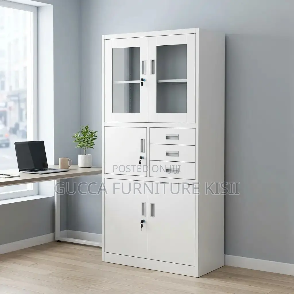 2-Door Cabinet With Safe