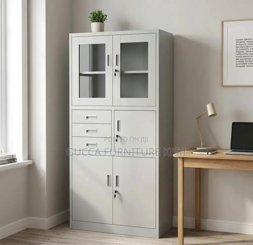 2-Door Cabinet With Safe