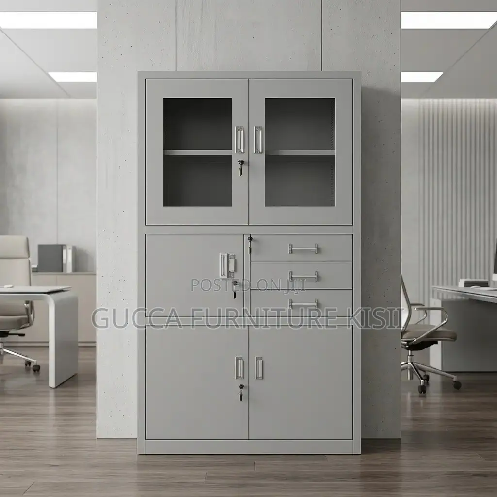 2-Door Cabinet With Safe