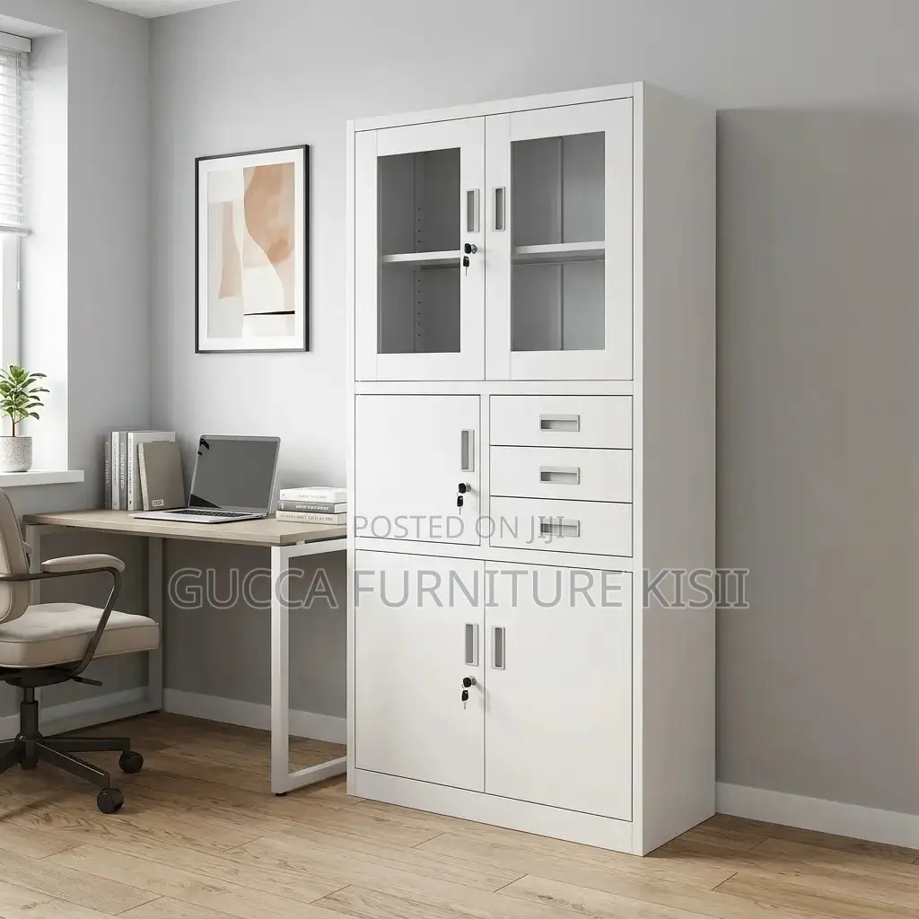 2-Door Cabinet With Safe