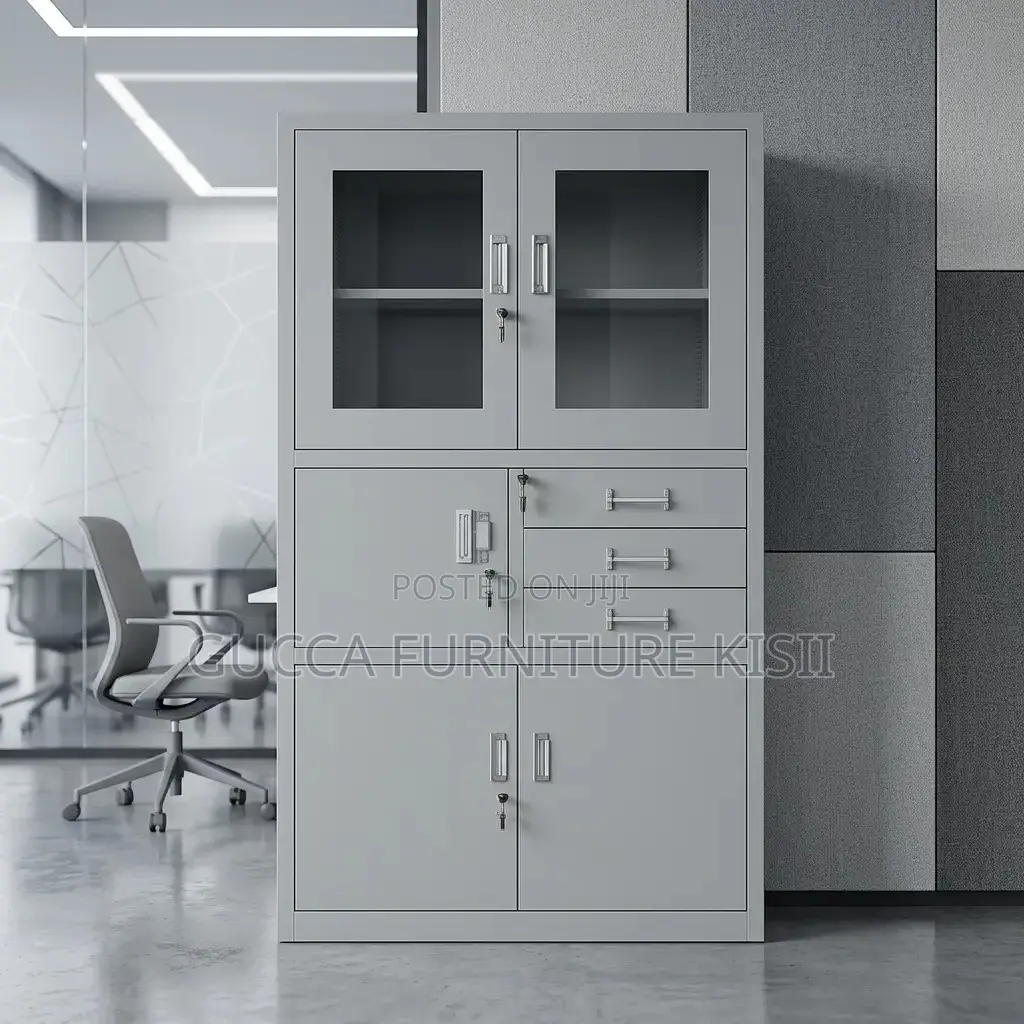 2-Door Cabinet With Safe