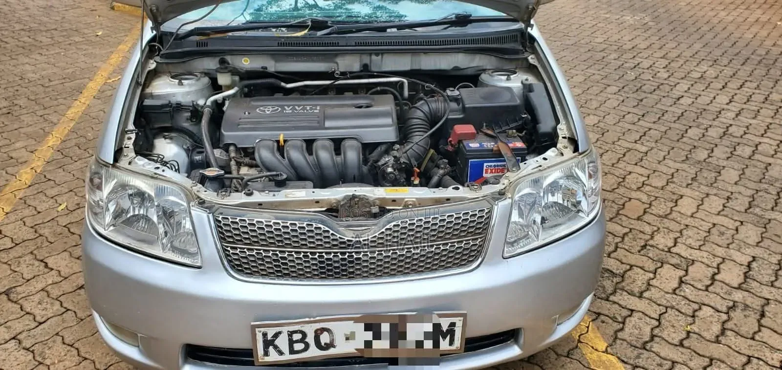 Toyota Corolla Fielder 2008 Silver