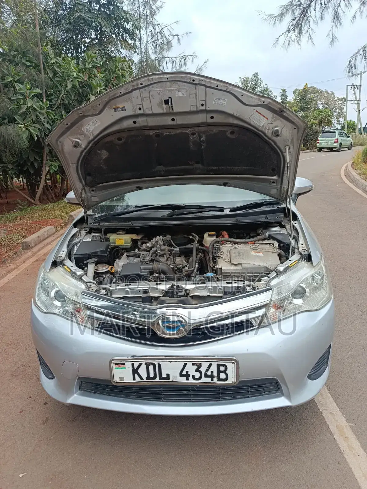 Toyota Corolla Fielder 2015 Silver