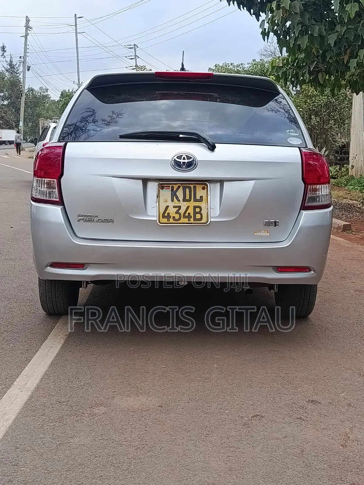 Toyota Corolla Fielder 2015 Silver