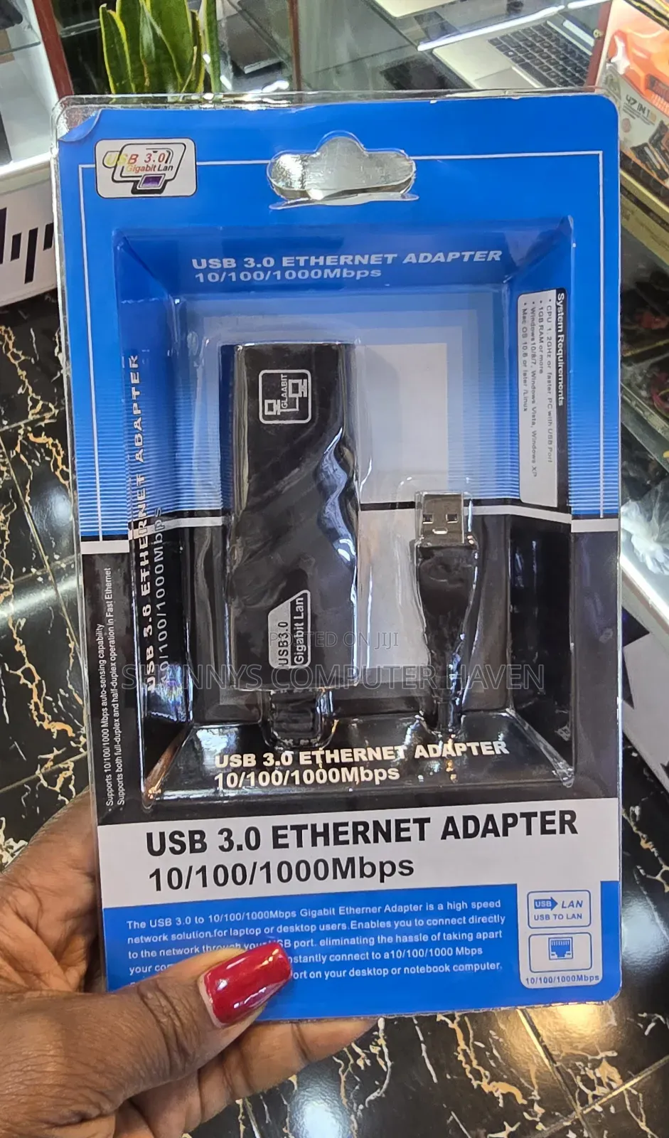 USB 3.0 to Ethernet Adaptermbps | Gigabit Lan