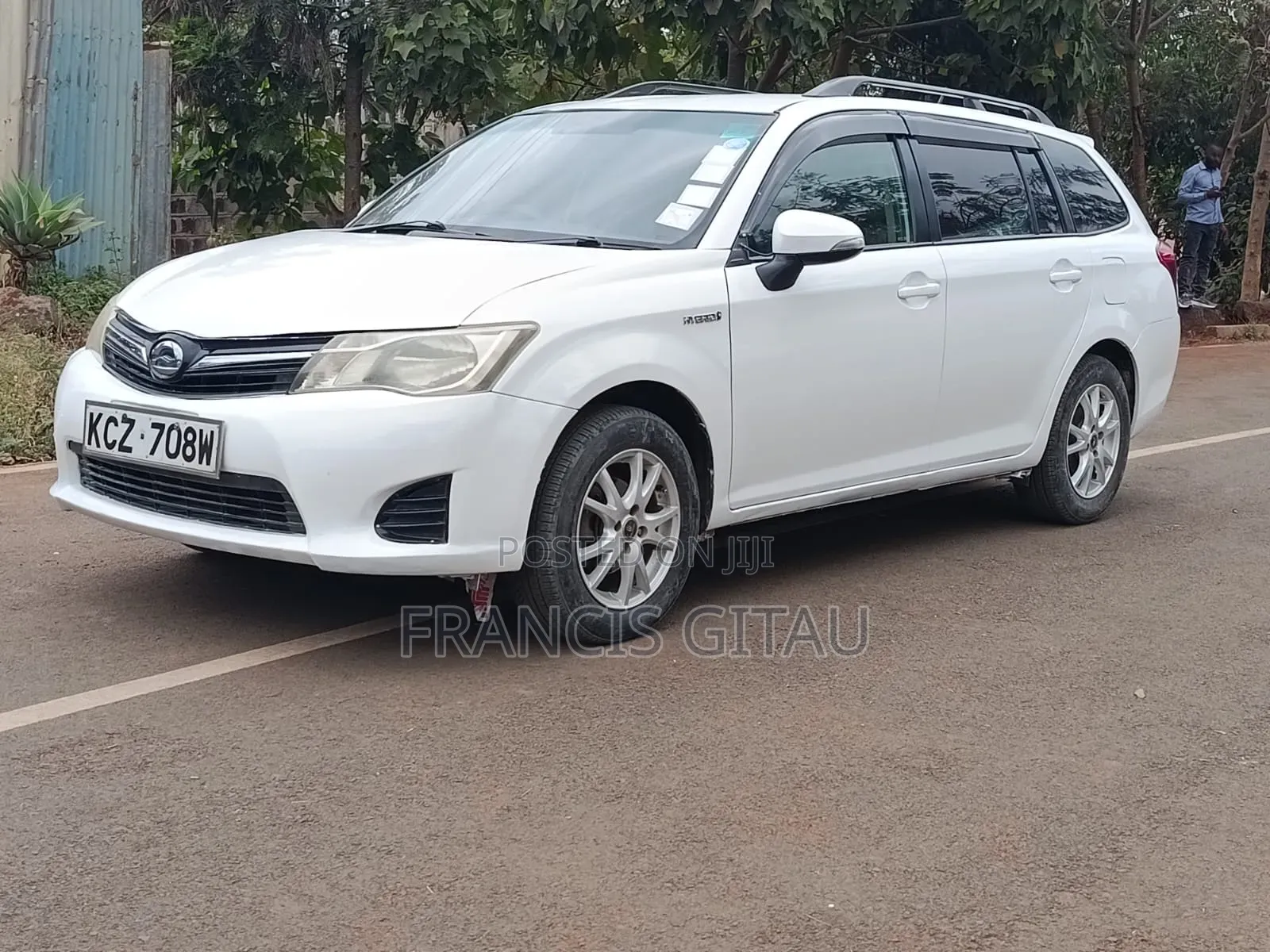 Toyota Corolla Fielder 2013 White