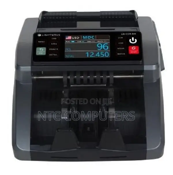 Light Wave LW-CCM-801 Touch Screen 1 CIS Cash Counting Machine
