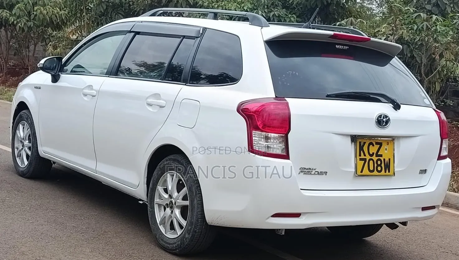 Toyota Corolla Fielder 2013 White