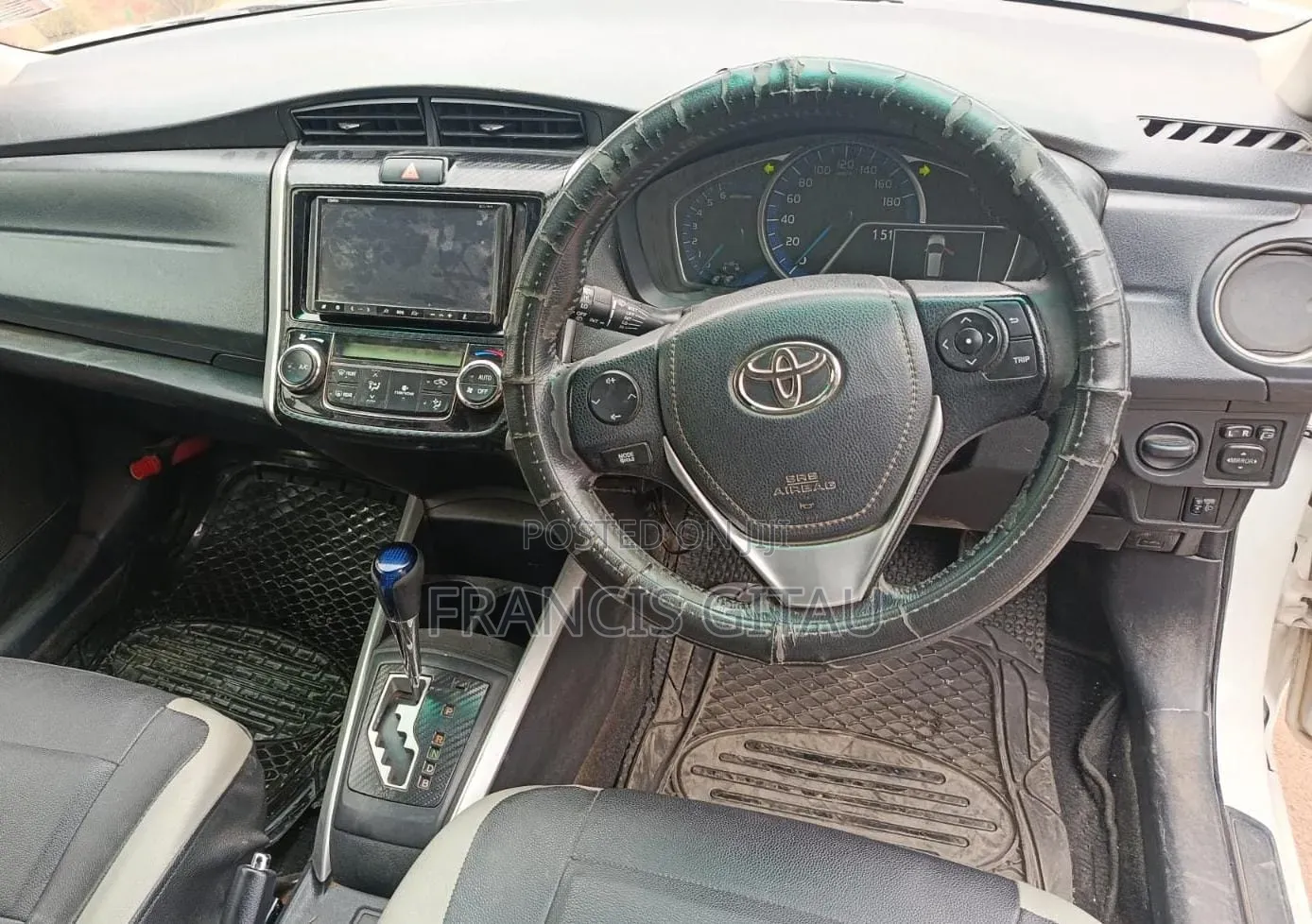 Toyota Corolla Fielder 2013 White