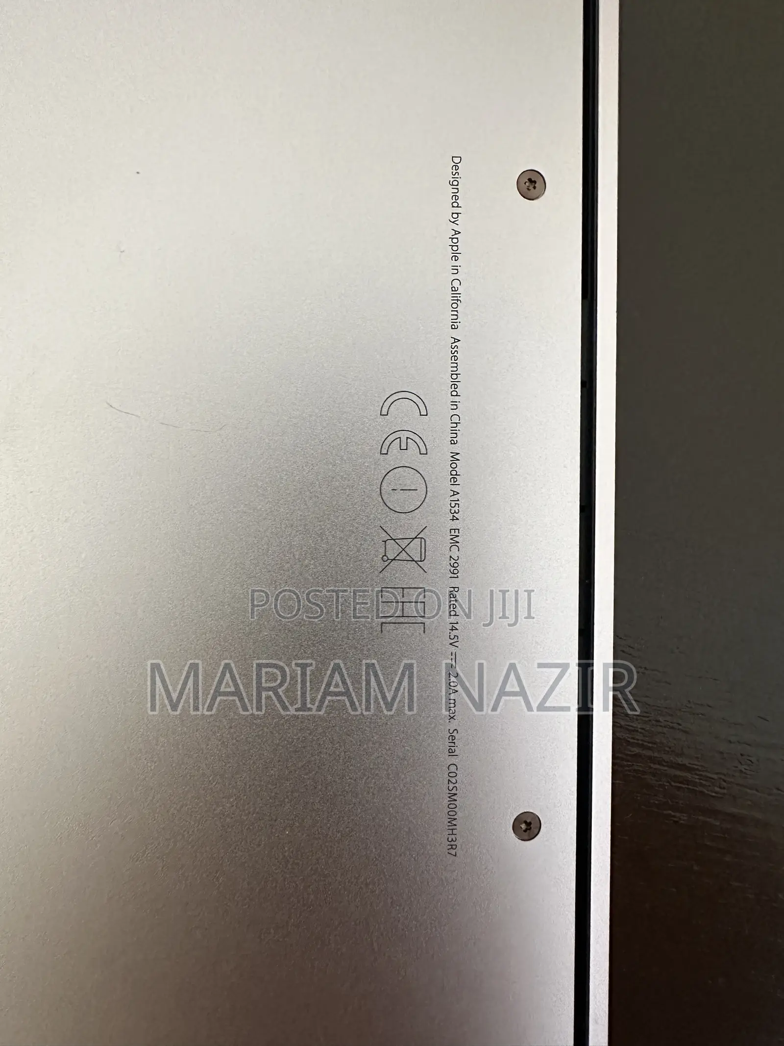 Laptop Apple MacBook 2016 8GB SSD 500GB