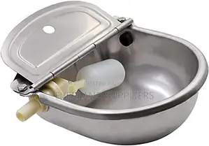 Rust-Resistant Design Stainless Cow Drinker