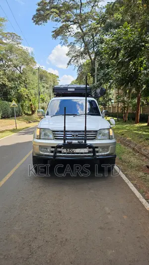 Toyota Land Cruiser 2001 White
