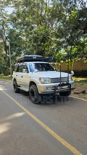 Toyota Land Cruiser 2001 White