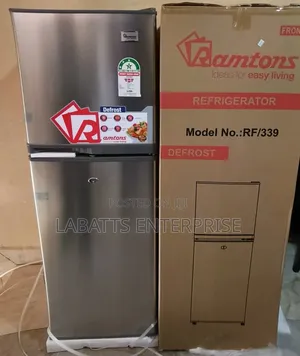  Ramtons 138L Double Door Refrigerator – Spacious Efficient