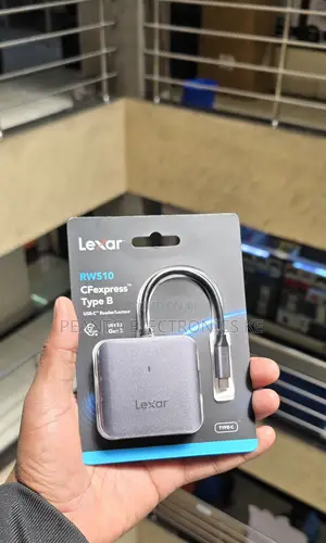 Lexar CFexpress Type B USB-C Reader RW510 Speeds Up to 312mb/S1 Read