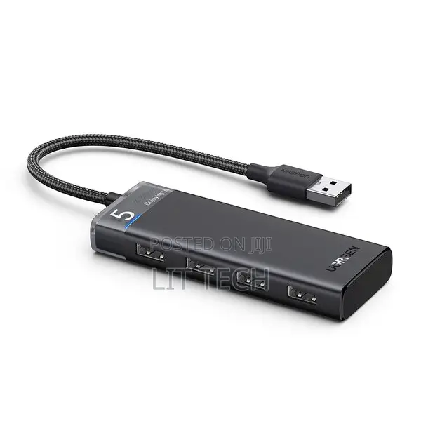 UGREEN CM653 Ultra Slim 4-Port USB Hub, USB Type-a Host