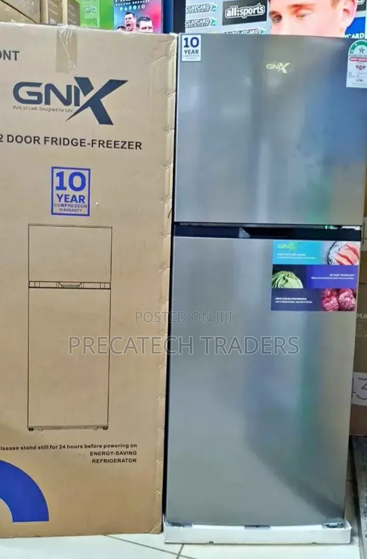 GNIX 181L Double Door Fridge/Refrigerator – FR-211DF