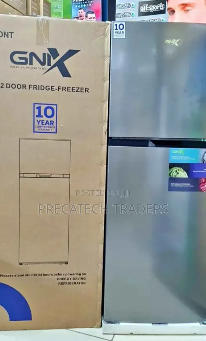 GNIX 181L Direct Cool Double Door Refrigerator